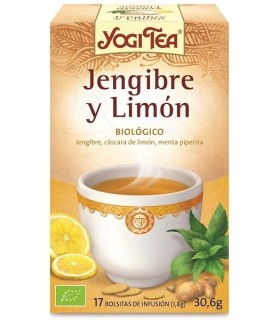 Infusión BIO de jengibre y limón - 17 bolsitas