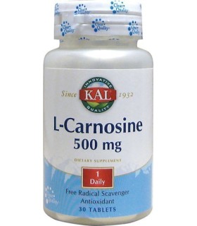  L-CARNOSINE 500 MG - 30 COMPRIMIDOS