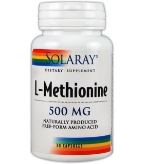  L-METHIONINE 500 MG 30 CAP