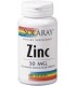 Zinc 50 mg - 60 cápsulas vegetales