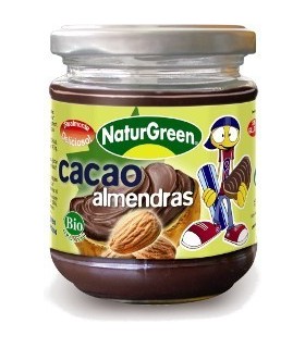 Crema de Almendras Cacao Tarro 200g