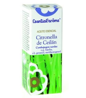 Aceite esencial de Citronela de Ceilán 15 ml.