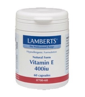 VITAMINA E NATURAL 400 u.i. 60 cap.