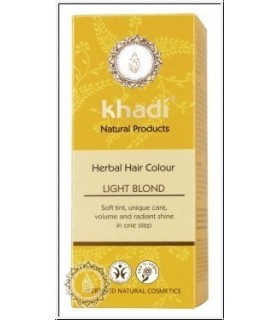 HENNA 100% VEGETALES BIO KHADI - Rubio claro 100 g