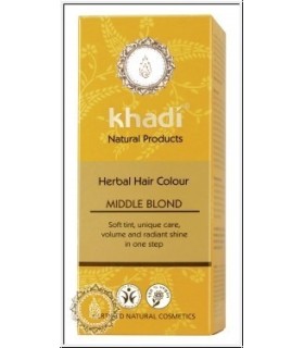 HENNA 100% VEGETALES BIO KHADI - Rubio dorado 100 g