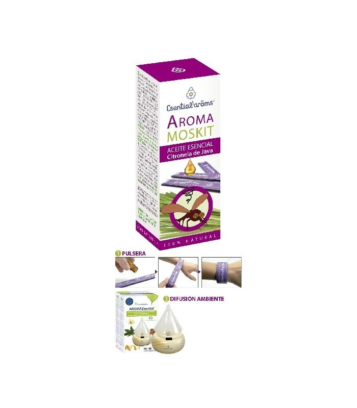 Aroma Moskit  de Citronela de Java+ pulsera de regalo