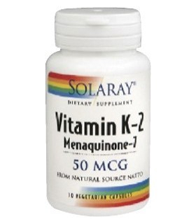 Vitamina K2 (menaquinone7 -  MK7) - 30 capsulas