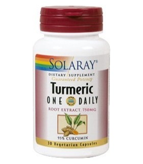 Turmeric - Curcuma 600 mg - 30 cápsulas vegetales