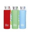 Botella reutilizable Bbo Irisana 550 ml. con funda de silicona