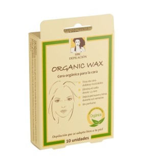 HBC CERA ORGANICA FACIAL EN TIRAS 10 UND