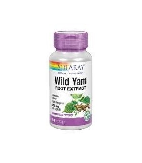 Wild Yam - 60 VegCaps. Apto para veganosREF. 3690