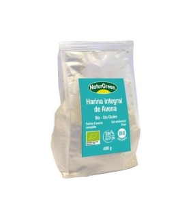  NaturGreen Harina de Avena Integral Bio Sin Gluten 400 g 