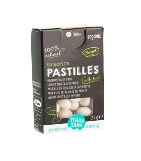 REGALIZ ENPASTILLAS CON MENTA 25G