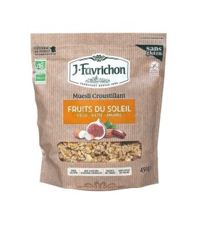  CRUNCHY MUESLI FRUTAS DEL SOL 450 GR SIN GLUTEN