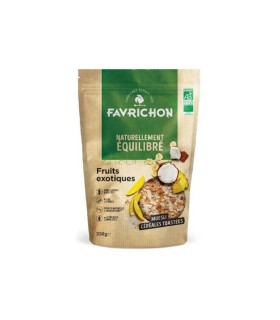 MUESLI CEREALES TOSTADOS FRUTAS EXOTICAS 350 GR