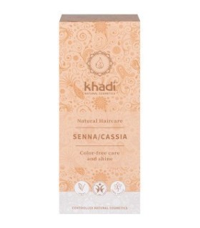 HENNA 100%  BIO KHADI - Senna cassia incoloro 100 g