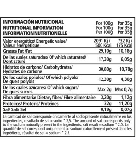 VEGAN PROTEIN MEAL - wafle CHOCOLATE CON PRALINÉ DE AVELLANAS