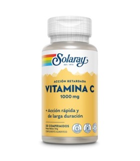 VITAMINA C 1000 mg  accion retardada comprimidos