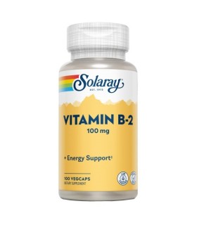 B 2 100 mg - 100 capsulas vegetales 