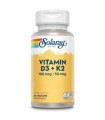  Vitamina D3 y K2 (MK7) - 60 cápsulas vegetales 