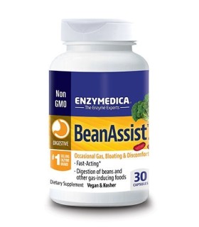 ENZYMEDICA BEAN ASSIST 30 CAPSULAS