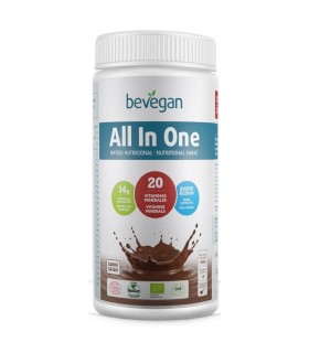 BEVEGAN ALL IN ONE  CACAO 450 GR