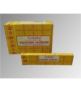 Incienso nag champa goloka-amarillo 16gr.