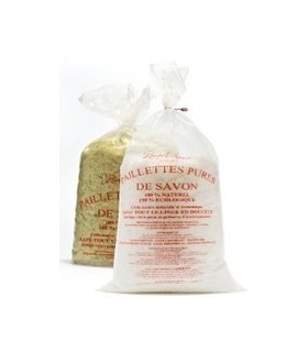 Bolsa 1.5 kg jabón natural Marsella en escamas