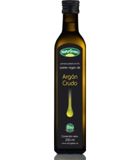 Aceite de Argan Crudo Botella 250 ml