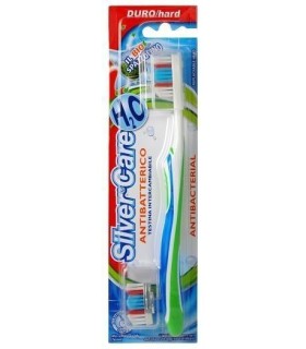 Cepillo de dientes anti-bacterias MEDIO de Silver Care