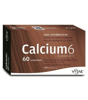 Calcium6  Línea Osteomuscular 60 compr