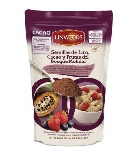 Semillas mix molido Cacao-Frutas del Bosque 360g