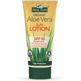 Gel de Aloe vera linea solar SPF 25 Tubo de 200 ml.