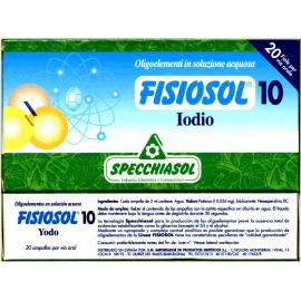 FISIOSOL 10 YODO 20 VIALES / 2 ML