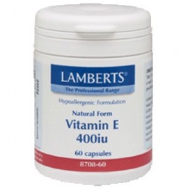 VITAMINA E NATURAL 400 u.i. 60 cap.