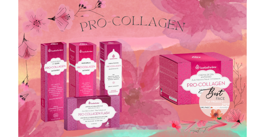 Cuida tu piel con la línea PRO-COLLAGEN de Esential Aroms